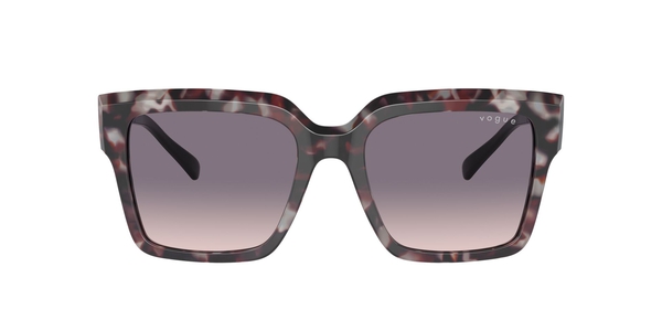 VOGUE-5553/S 314936 GREY TORTOISE/PINK GRADIENT GREY 54*19, Carey gris, hi-res 1
