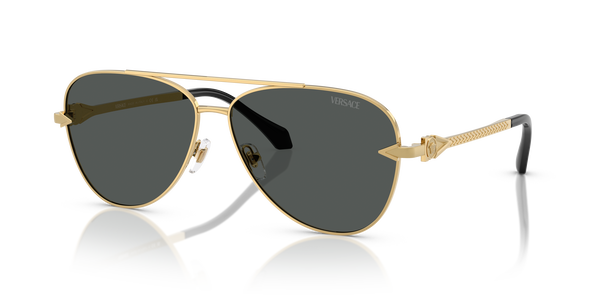 versace-2283/s 100287 gold(dark grey 61*13