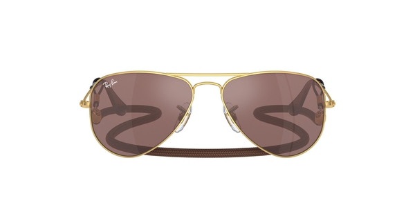 RJ-9506S 223/6G*3N ARISTA(BROWN MIRR SILVER + cordon marron 52*14, Dorado, hi-res 1