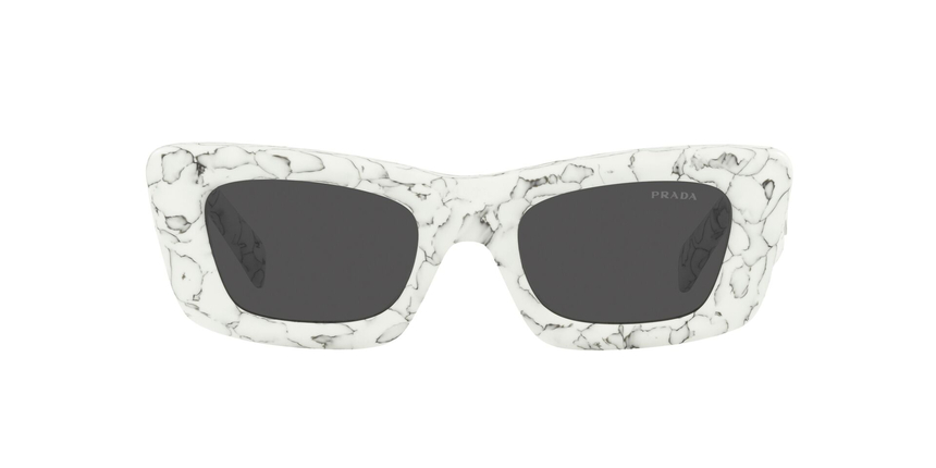 PRADA-13ZS/S 17D5S0 MATTE WHITE MARBLE(DARK GREY 50*21, Blanco, hi-res image number 1