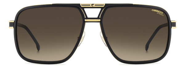 CARRERA-1071/S I46*86 MATTE BLACK GOLD(BLACK BROWN GREEN ANTIREFLEX 61*16, , hi-res 1