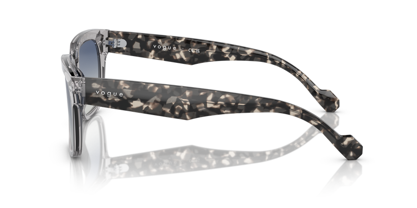 VOGUE-5490S/S 28204L TRANSPARENT GREY(GREY GRADIENT BLUE 54*21, Gris transparente, hi-res image number 2