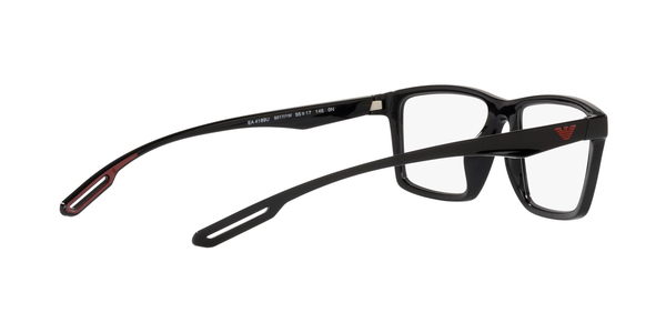 EMPORIO-4189U/S 50171W SHINY BLACK( 2 CLIPS PLEGABLES) 55*17, Negro, hi-res 5