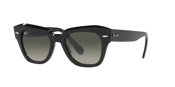 RB-2186 901/71 BLACK GREY GRADIENT 49*20, Negro, hi-res 0