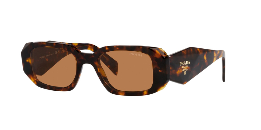 PRADA-17WS/S VAU2Z1 HONEY TORTOISE(DARK BROWN 49*20, Marrón, hi-res image number 0