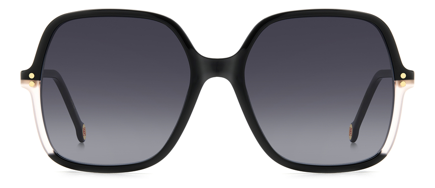 CAROLINA-0244/S 3H2*9O BLACK PINK(DARK GREY SHADED 56*18, Negro, hi-res image number 1