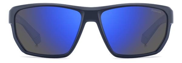 POLAROID-7057/S FLL*5X MATTE BLUE(BLUE MIRROR POLARIZED 60*15, Azul mate, hi-res 1