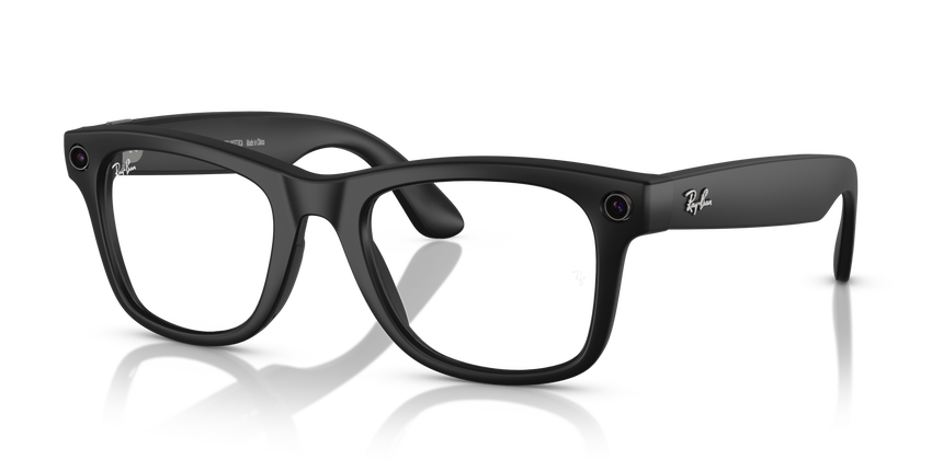 RB-META-4008 601S1M MATTE BLACK(TRANSITIONS GRAPHITE GREEN 53*22, Negro mate, hi-res image number 0