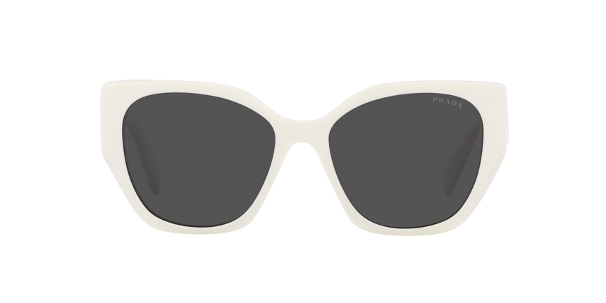 PRADA-19ZS/S 1425S0 TALC(DARK GREY 55*17, Blanco, hi-res image number 1