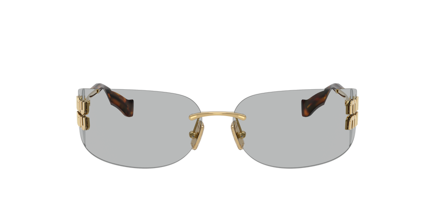 MIUMIU-A51S/S 5AK50K75 GOLD(GREY 75*14, Dorado, hi-res image number 1