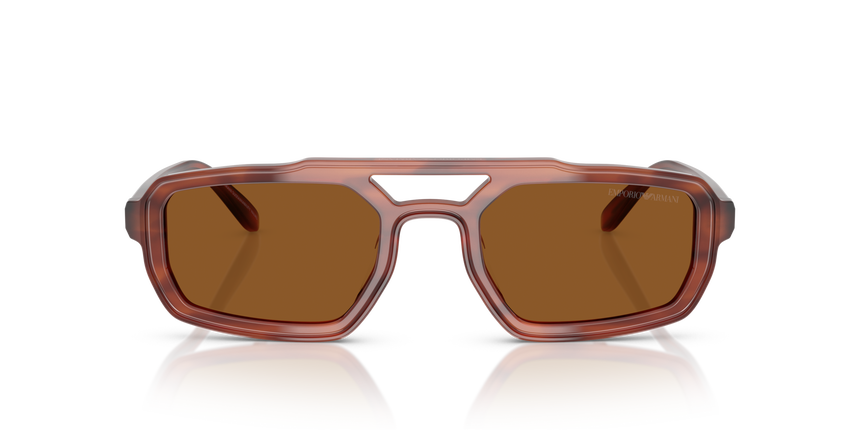EMPORIO-4240U/S 620373 SHINY HAVANA BROWN(DARK BROWN 53*22, , hi-res image number 1