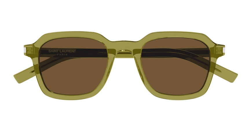 SAINT-LAURENT-SL715/S 004 GREEN-GREEN-BROWN 49*21, Verde, hi-res image number 1