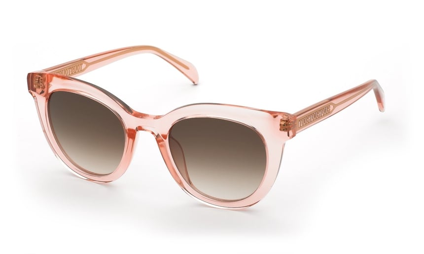 TOUS-C38V/S 06HB SHINY PEACH PINK(BROWN GRADIENT BROWN 50*22, Peach, hi-res image number 0