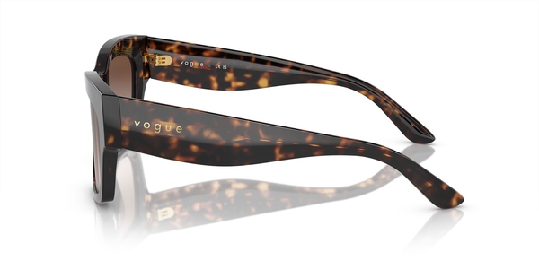 VOGUE-5524/S W65613 DARK HAVANA(GRADIENT BROWN 54*20, Havana, hi-res 2