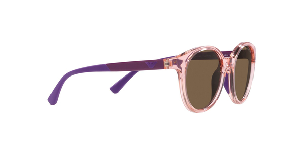 EMPORIO-KIDS-4185/S 554473 TRANSPARENT PINK(DARK BROWN 47*18, Rosa, hi-res 3