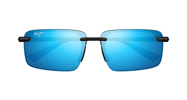 MAUI-JIM-LAULIMA/S B626-14 SHINY TRANS DARK GREY (BLUE 61*14, Gris, hi-res 1