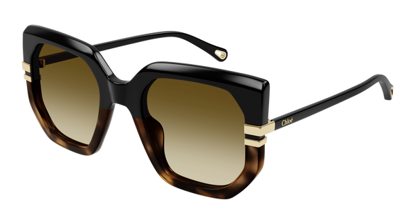 CHLOE-0240S/S 003 BLACK (BROWN) 53*23, Negro | Havana, hi-res 0