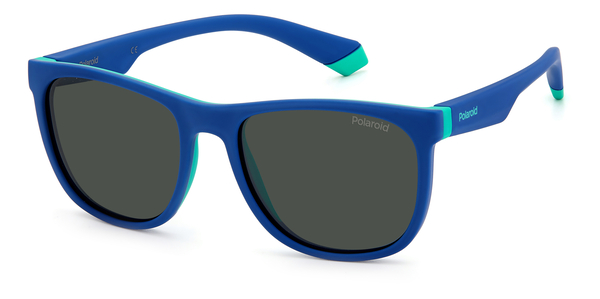 POLAROID-KIDS-8049/S 465*M9 AZURE GREEN(GREY POLARIZED 49*16, Azul, hi-res 0