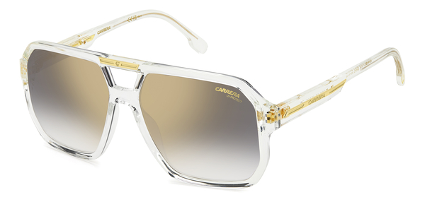 CARRERA-VICTORY-C-01/S 900*FQ CRYSTAL(GREY SHADED GOLD MIRROR 60*15, Transparente, hi-res 0
