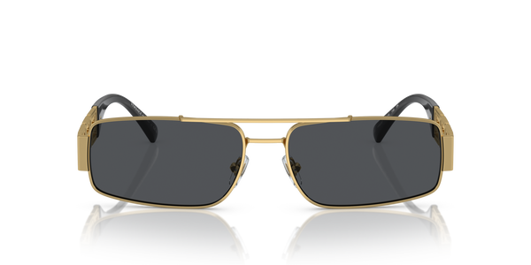 versace-2257/s 100287 gold dark grey 60*16
