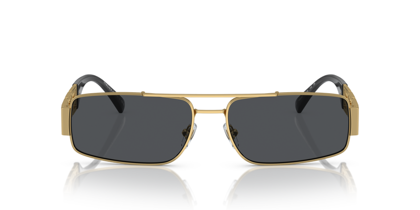 VERSACE-2257/S 100287 GOLD DARK GREY 60*16, , hi-res image number 1