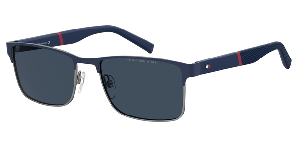 TOMMYHILFIGER-2040/S KU0 MATTE BLUE RUTHENIUM 56*19, Azul, hi-res 0