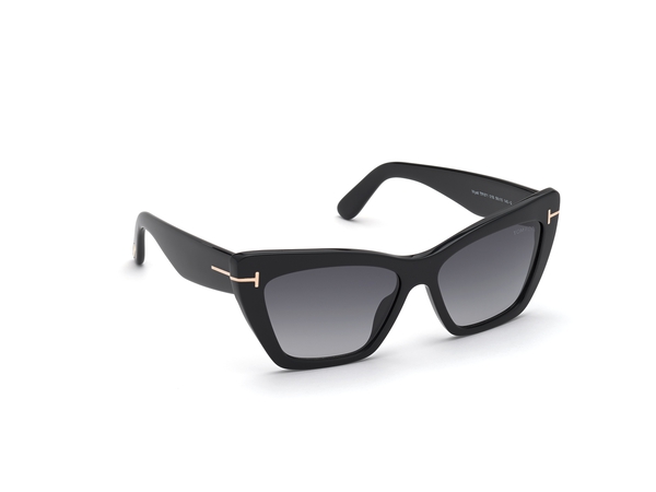 TOMFORD-0871/S 01B shiny black  (gradient smoke 56*15, Negro, hi-res 6