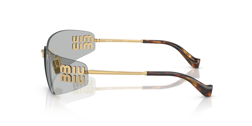 MIUMIU-A51S/S 5AK20P GOLD 75*14, Dorado, hi-res image number 2