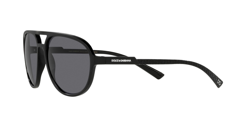 GABBANA-6150/S 252581 MATTE BLACK(DARK GREY POLAR 60*17, , hi-res image number 2