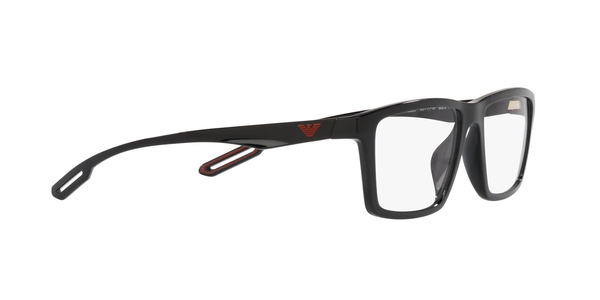 EMPORIO-4189U/S 50171W SHINY BLACK( 2 CLIPS PLEGABLES) 55*17, Negro, hi-res 3