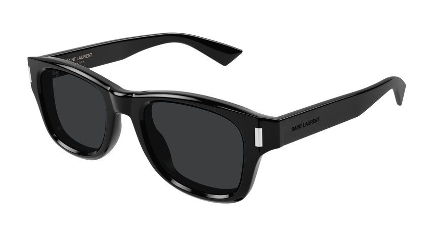 SAINT-LAURENT-SL801/S 001 BLACK-BLACK-BLACK 50*21, Negro, hi-res image number 0