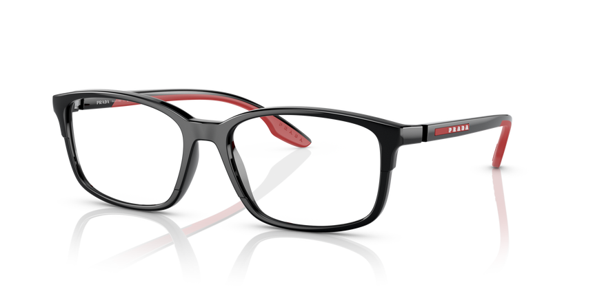 PRADA-SPORT-01PV/G 1AB1O1 BLACK 56*17, , hi-res image number 0