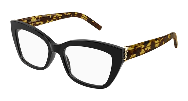 saint-laurent-slm117/g 007 black-havana-transparent 53*17