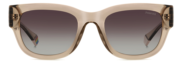 POLAROID-6213/S/X/S 10A*LA BEIGE(BROWN SHADED POLARIZED 51*21, Beige, hi-res 1