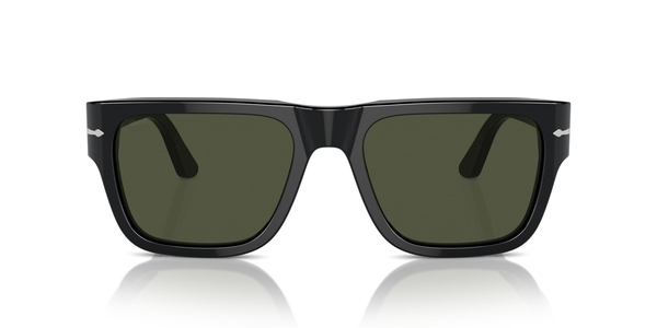 PERSOL-3348S/S 95/31 BLACK(GREEN 55*20, Negro, hi-res 1