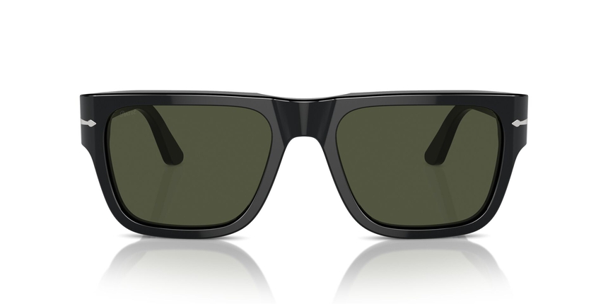 PERSOL-3348S/S 95/31 BLACK(GREEN 55*20, Negro, hi-res image number 1