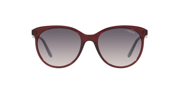 VOGUE-5453/S 292436 TRANSPARENT BORDEAUX(PINK GRADIENT DARK GRE 53*18, Rojo, hi-res 1