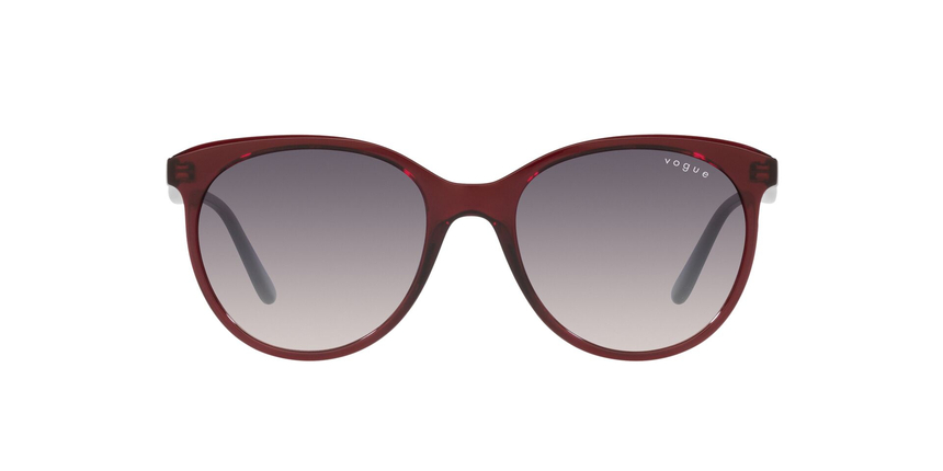 VOGUE-5453/S 292436 TRANSPARENT BORDEAUX(PINK GRADIENT DARK GRE 53*18, Rojo, hi-res image number 1