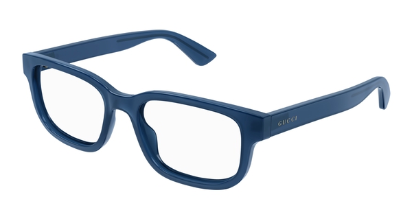 GUCCI-1584O/G 003 BLUE-BLUE-TRANSPARENT 53*18, Azul, hi-res 0