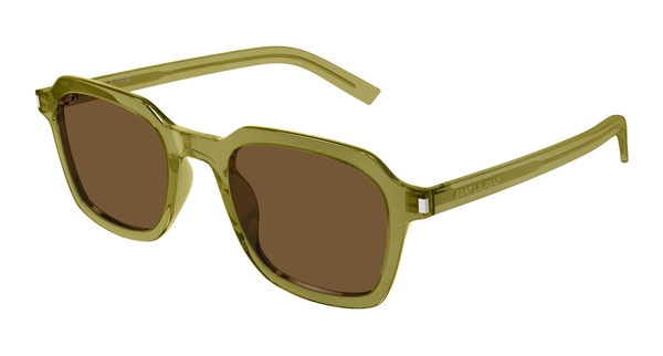 SAINT-LAURENT-SL715/S 004 GREEN-GREEN-BROWN 49*21, Verde, hi-res 0