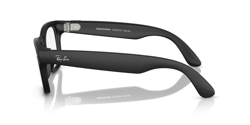 RB-META-4006 601S1M MATTE BLACK(TRANSITIONS GRAPHITE GREEN 50*22, Negro mate, hi-res image number 3