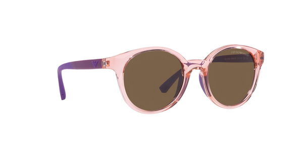 EMPORIO-KIDS-4185/S 554473 TRANSPARENT PINK(DARK BROWN 47*18, Rosa, hi-res 1