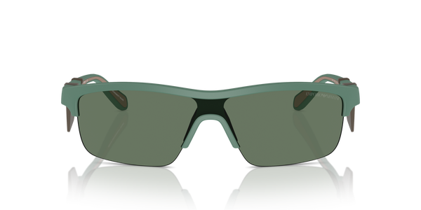 EMPORIO-4218/S 610276 MATTE ALPINE GREEN/DARK GREEN 35*135, Verde mate, hi-res 1
