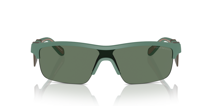 EMPORIO-4218/S 610276 MATTE ALPINE GREEN/DARK GREEN 35*135, Verde mate, hi-res image number 1