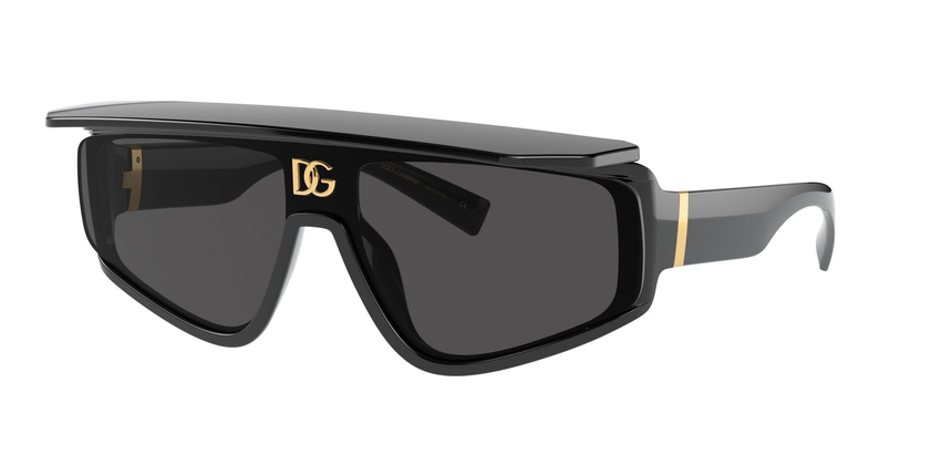 GABBANA-6177/S 50187*3N NEGRA/ORO (con visera extra imantada) 46*, , hi-res image number 0
