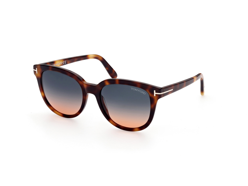 TOMFORD-0914/S 53P blonde havana (gradient green 54*19, Havana, hi-res image number 0