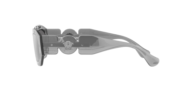 VERSACE-2235/S 10016G TRANSPARENTE GREY MIRROR 51*20, Gris transparente y plateado, hi-res 2