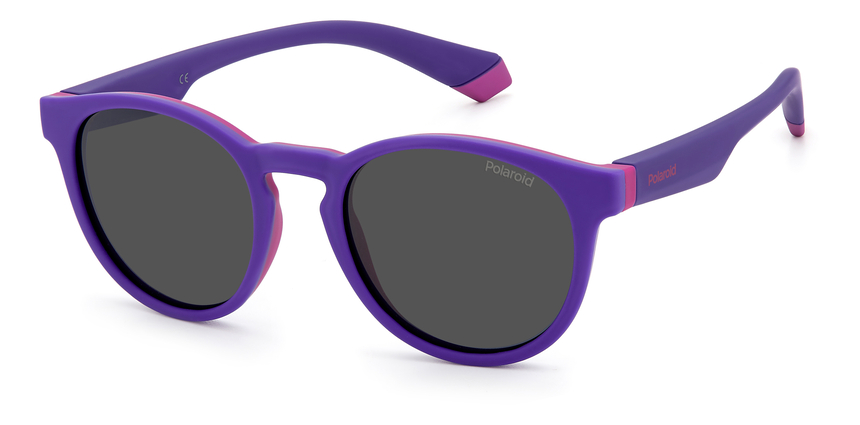 POLAROID-KIDS-8048/S 848*M9 LILAC VIOLET(GREY POLARIZED 45*18, Violeta, hi-res image number 0
