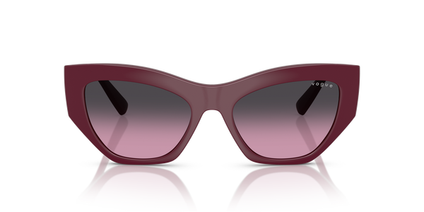 VOGUE-5607/S 287590 FULL CHERRY(VIOLET GRADIENT GREY 53*18, Cereza, hi-res 1