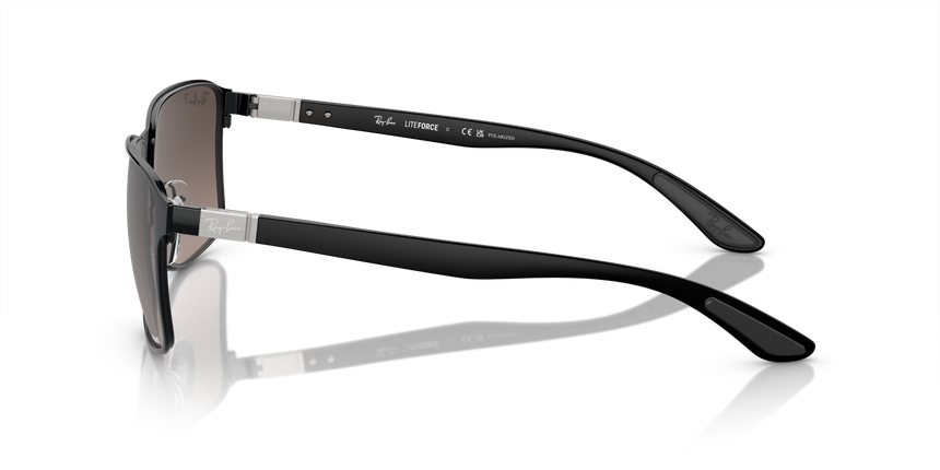 RB-3721CH 186/5J MATTE BLACK ON BLACK(GREY MIRROR POLAR 59*17, , hi-res image number 2